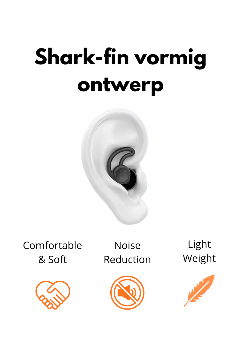 Shark Fin earplugs