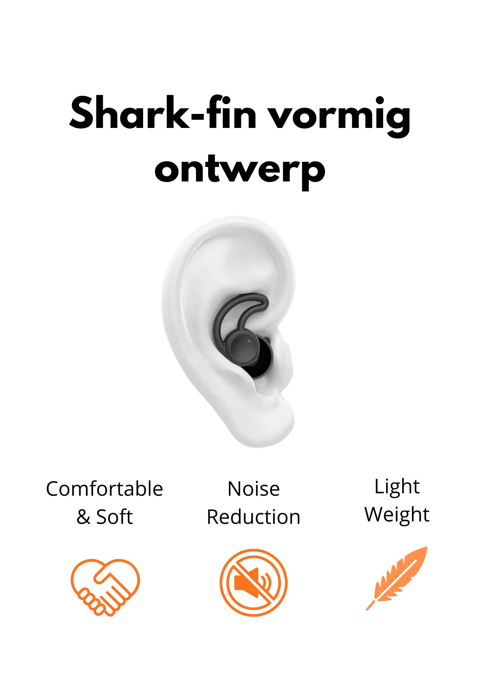 Shark Fin earplugs